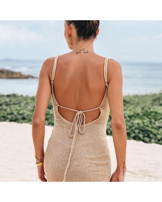 Mihara Natural Neutrals Amara Dress