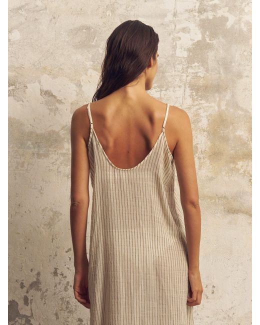 The Handloom White Yaz Dress