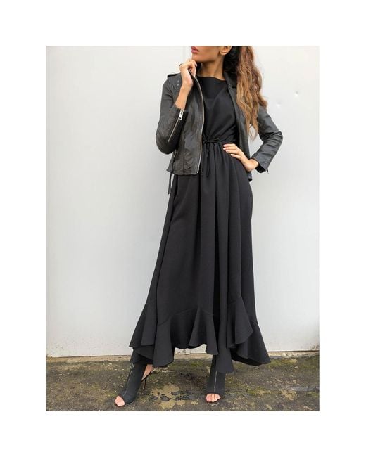 Meem Label Black Arvee Maxi Dress