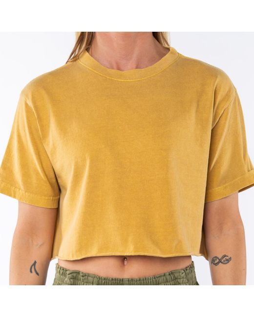 Ariko Natural Sunrise Beach Crop Tee