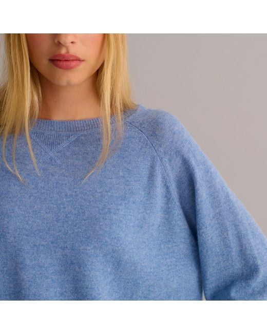 Mamu Dream Blue Chambray Cashmere Sweatshirt