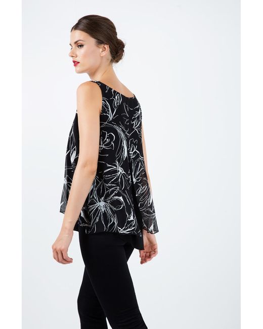 Conquista Black Summer Layer Top