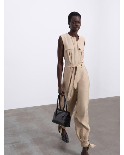 Sélone Natural Loen Balloon Jumpsuit