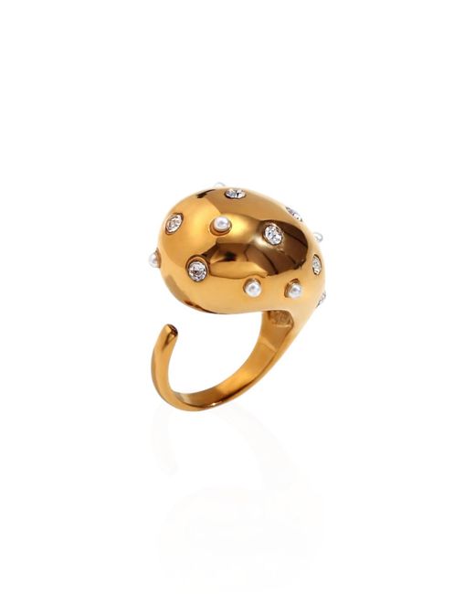Kybele Studio Metallic Disco Ring