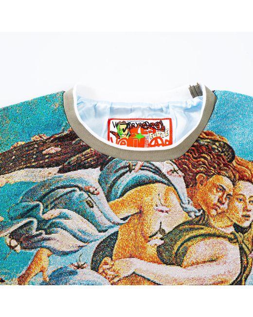 VERYRARE Blue Birth Of Venus Botticelli for men