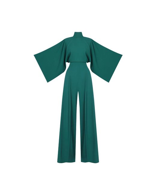 Sanctumum Green Io Jumpsuit