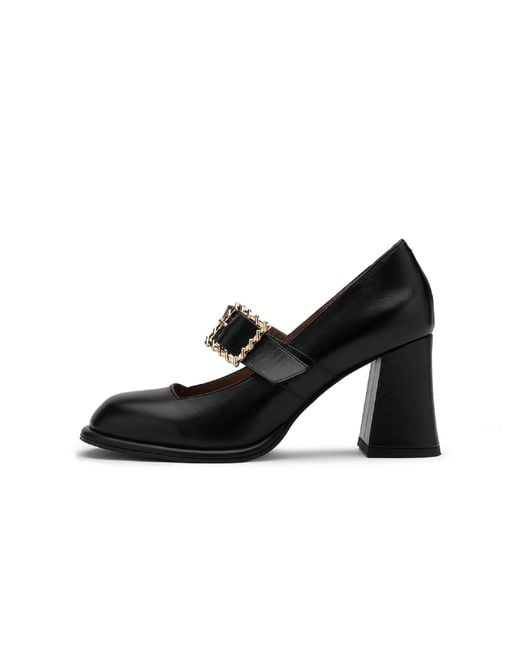 Ilvi Black Beso Leather Pump