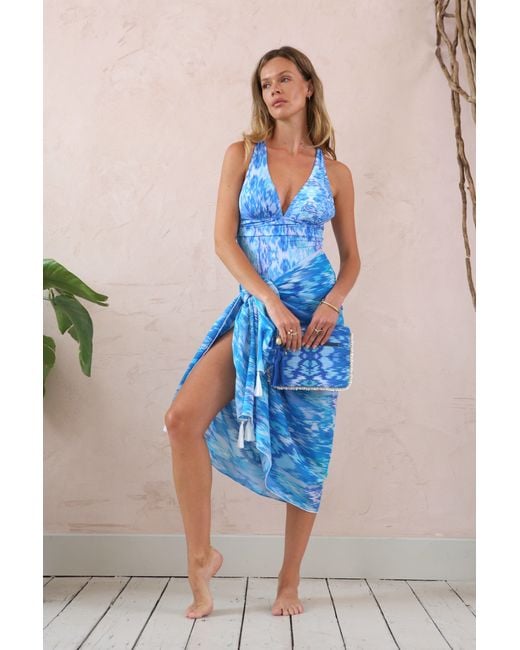 Sophia Alexia Blue Sea Dream Santorini Swimsuit