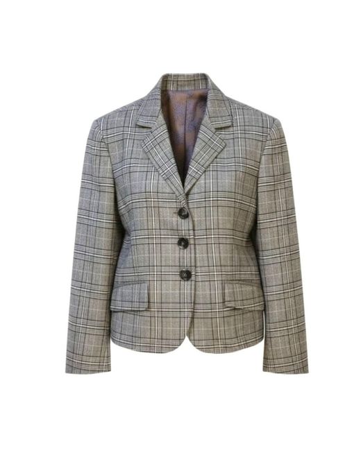 Lindsay Nicholas New York Gray Madison Avenue Jacket