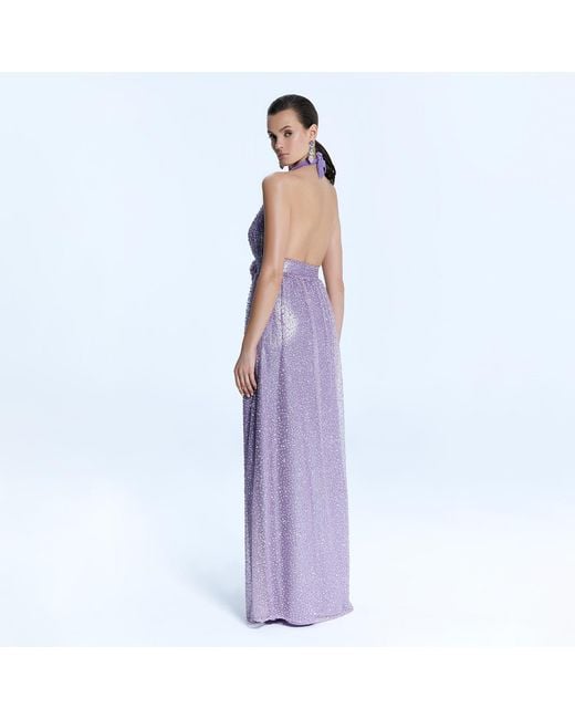 Nur Karaata Purple Villa D Este Gown Dress