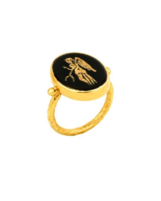 Ece London Metallic The Angel Of Peace I I I Ring