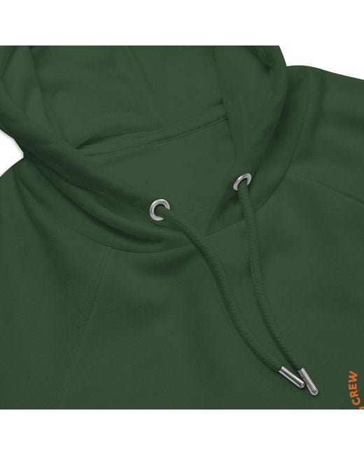 Anchor and Crew Green Bottle Creativity Is The Sport Creative Standard Organic Cotton Hoodie