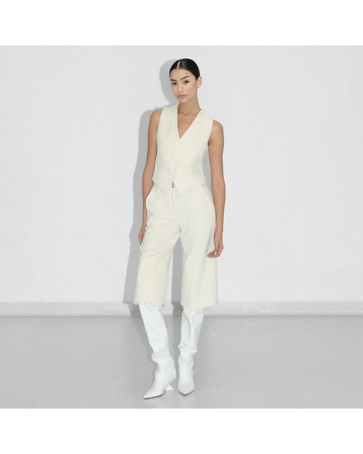 Vestiaire d'un Oiseau Libre Gray Cashmere Vest