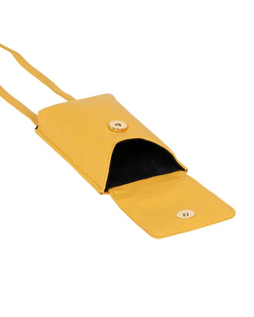 Luis Steven Yellow Smartphone Pouch