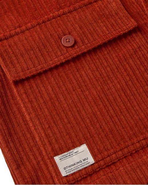 Thinking Mu Red Gabin Lightweight Jacket for men