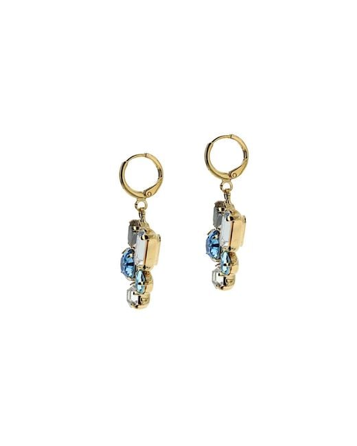 Otazu Blue Satin Earhangers