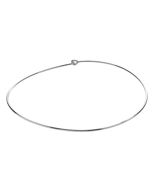 Belinda Jewelz Metallic Slim Collar Charm Necklace