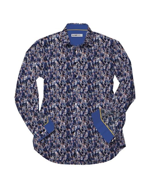 Blake Mill Blue Matchday Shirt for men
