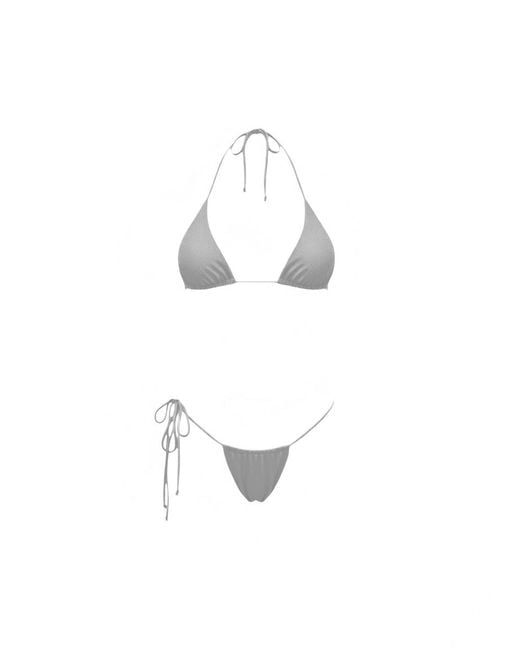 Dear Lover White Wolf Bikini Set