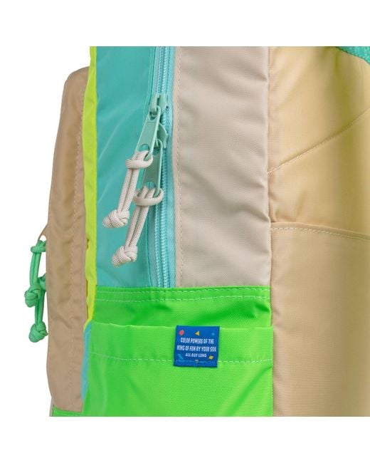 Mokuyobi Green Neon Seas Flyer Backpack