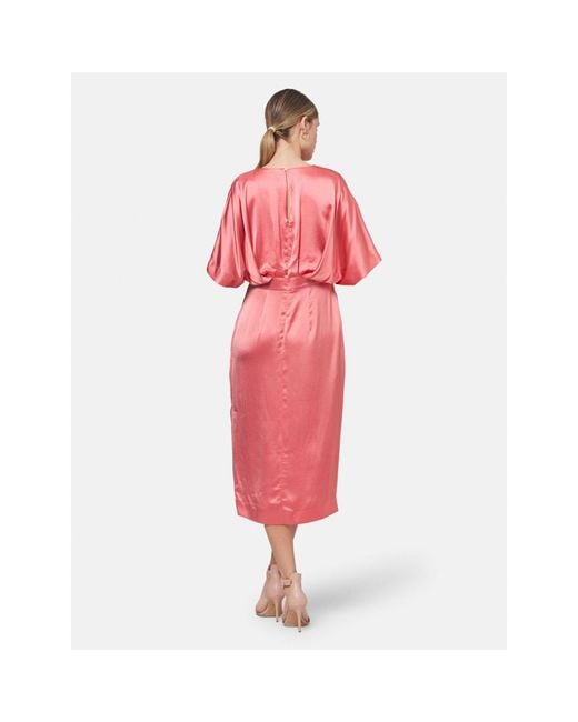 Helen Mcalinden Pink Eabha Coral Rose Dress