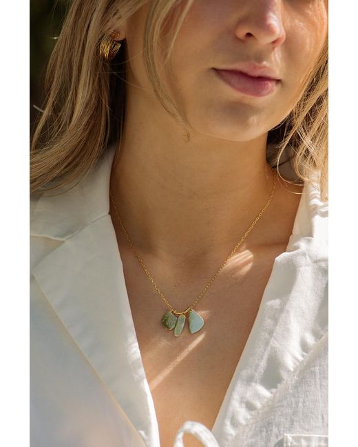 Marcia Moran Metallic Polly Necklace