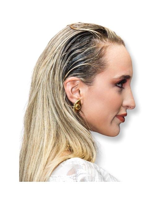 Jagged Halo Jewelry White Athena Evil Eye Stud Earrings