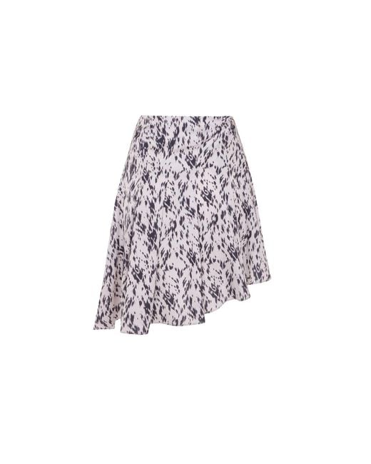 Pcfg Multicolor The Party Edit Asymmetric Pleated Skirt