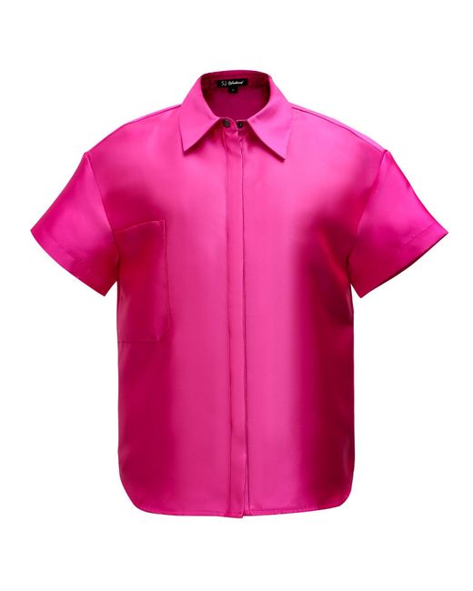 Smart and Joy Pink Short Sleeve Shirt