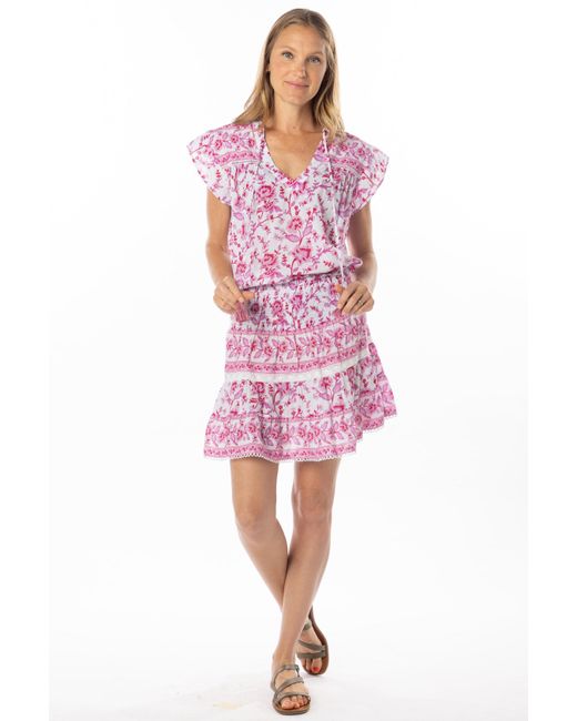 Bindu Pink Clarita Skirt