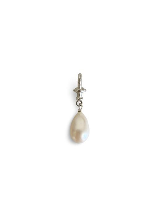 Leni James Metallic The Francesca Pearl Drop Charm