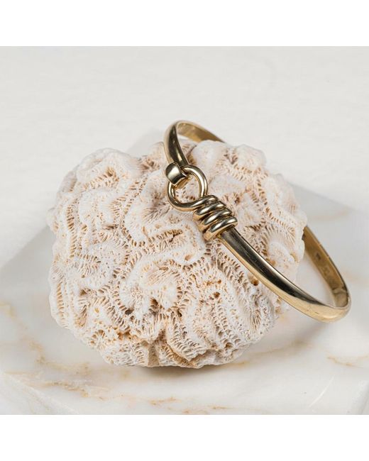 Auree Jewellery Metallic Bayswater Vermeil Rope Bangle