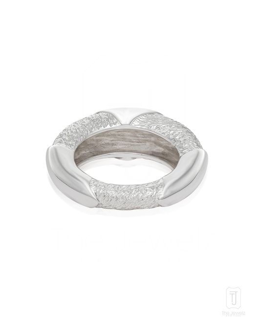 The Jewelz White Chroma Donut Ring