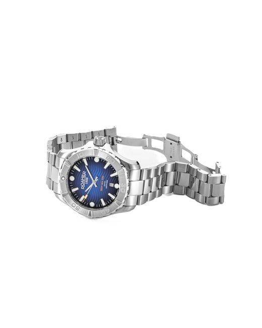 ROAMER OF SWITZERLAND Metallic Deep Sea Dial Stainless Steel Divers Watch for men
