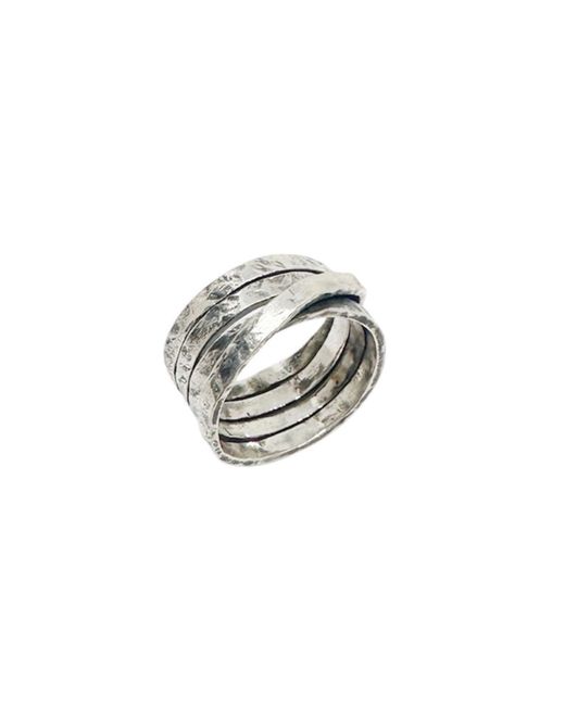 Tg-Jewellery by Tamara Gervasio Metallic Fasce Ring — Recycled Sterling