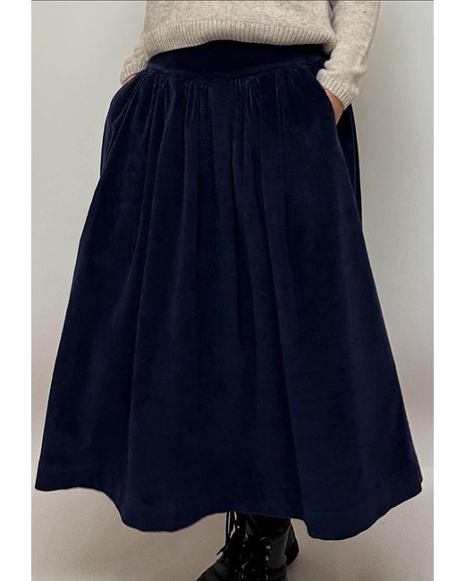 GROBUND Blue Mette Skirt