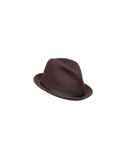 Jamie Slye Hats + Accessories Black Viv Short Brim Fedora Hat