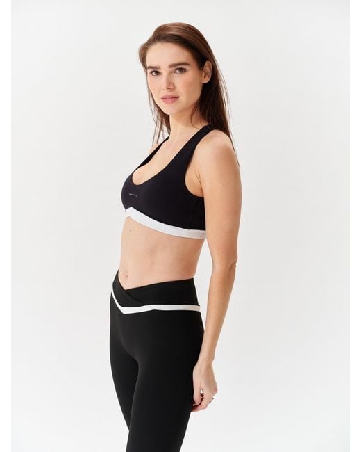Revyve Active Black Scoop Bra