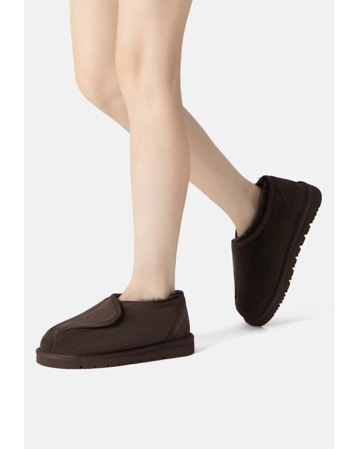 EverAu Australia Brown Swiftlet Adjustable Slippers