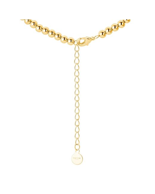 Nazzar Metallic Beaded Sphere Necklace