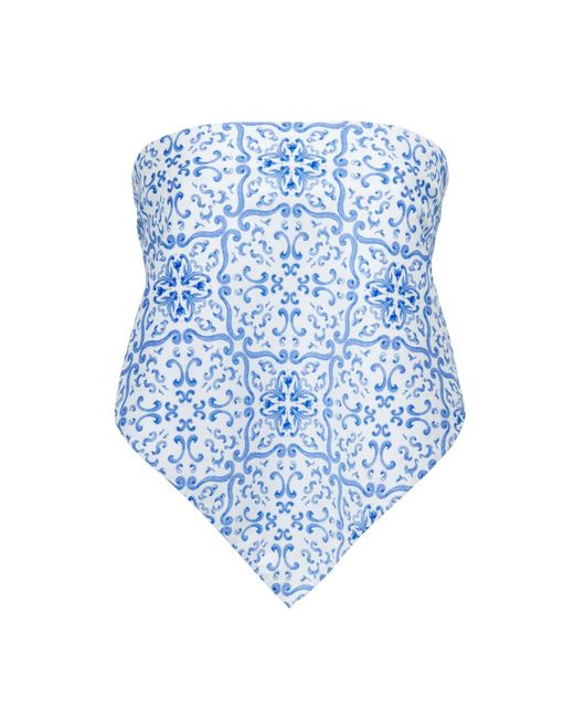 The Etta Collection Blue Veronica Scarf