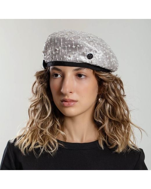 Sibi Hats Jacqueline in Gray | Lyst