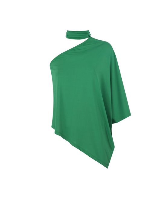 トップス sheller one shoulder ribbon shirt tops トップス sheller one shoulder ribbon shirt tops one shoulder