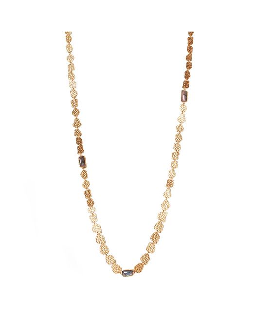 Christina Greene Metallic Infinity Necklace