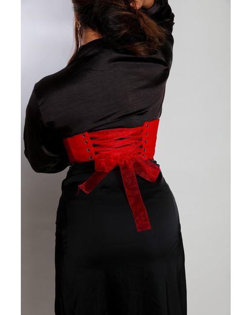The Coolgirl Nyc Red Kiana Top