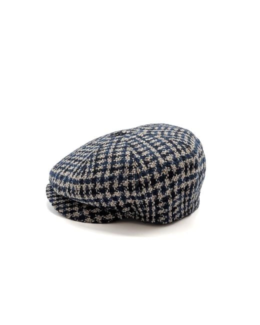 DORIA 1905 Black Irish Panel Cap for men
