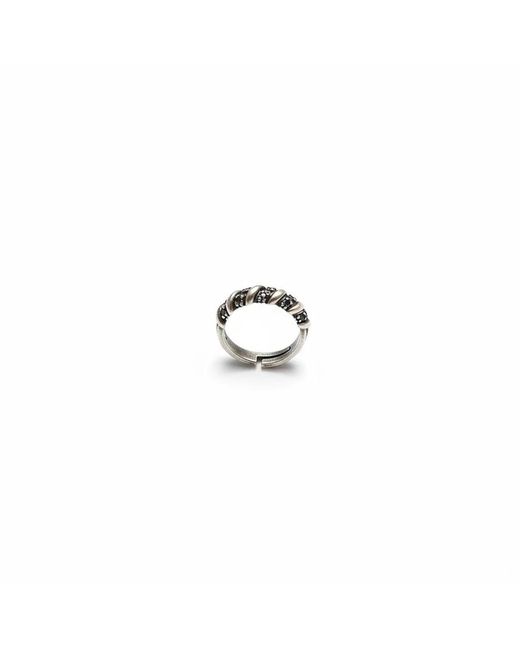 By Virgo White Noira Ring