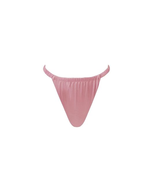 Decolet the label Pink Sofia Bikini Bottoms