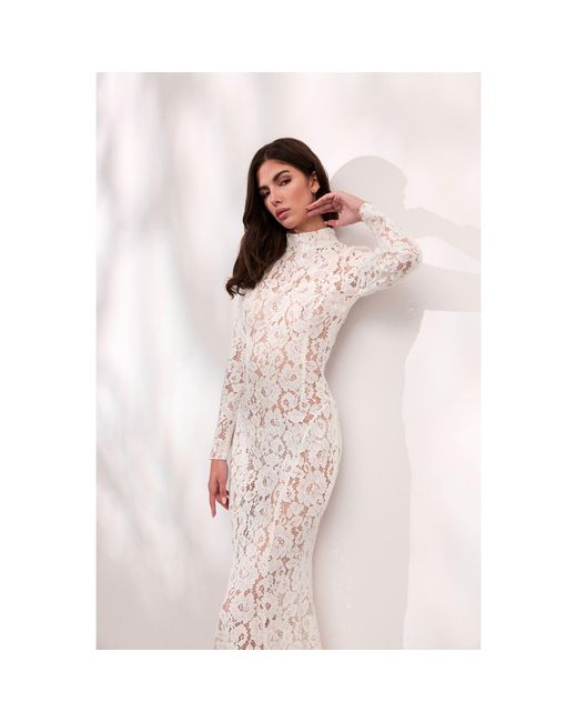 chrysanthemum lace dress Andreeva BUTTER YELLOW CHRYSANTHEMUM MIDI HANDMADE CROCHET DRESS