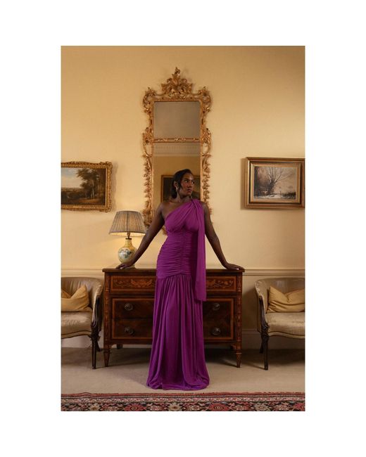 Lamide Sadipe Red Seraphina Coral Dress
